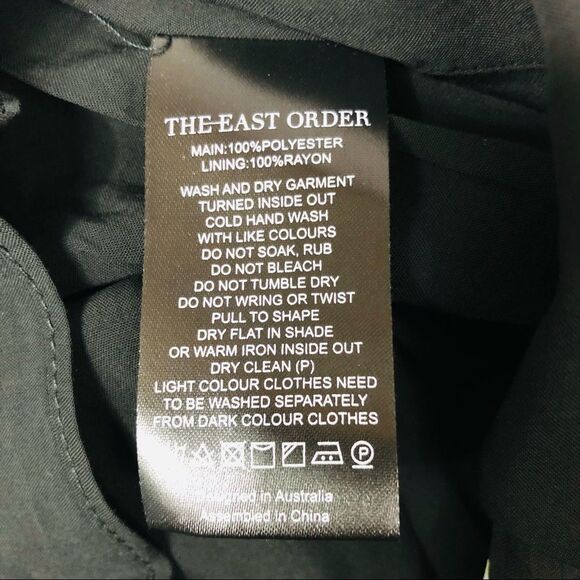 Revolve The East Order Ami Floral Mini Dress Sea Flower S - Picture 9 of 11